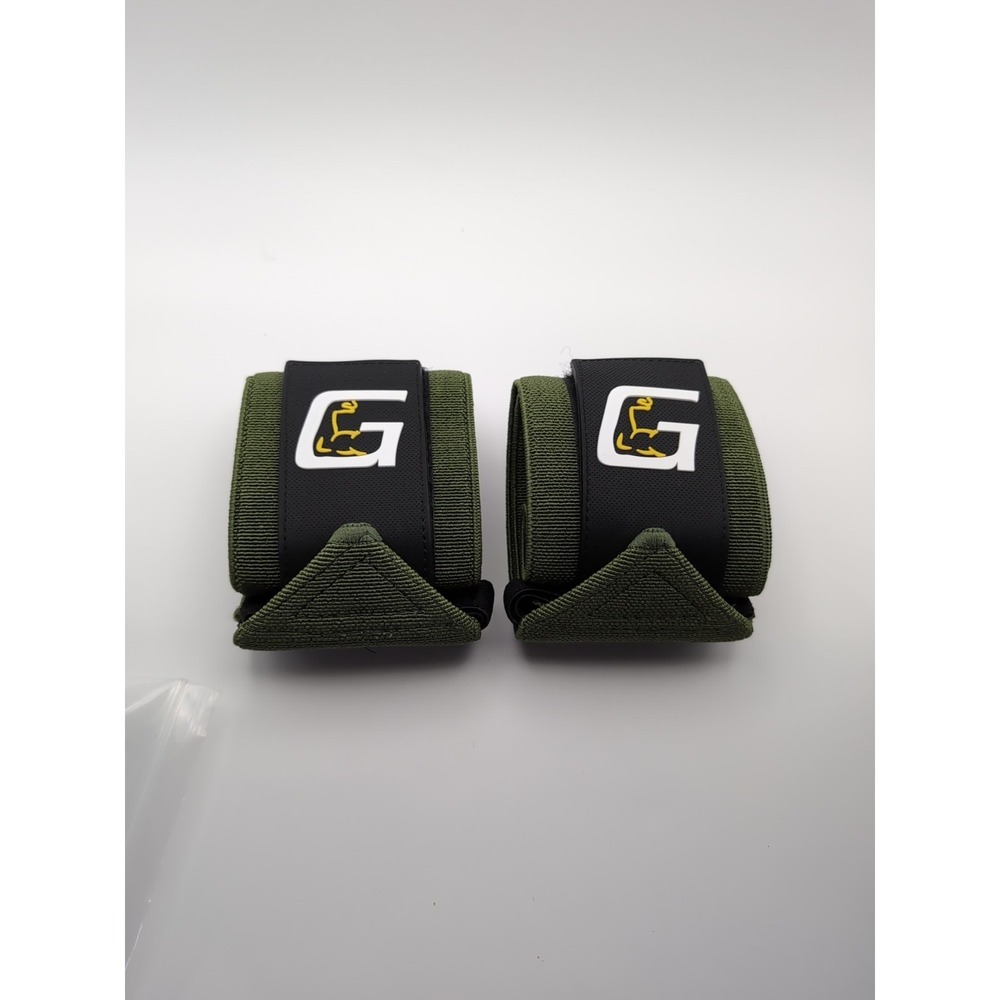 Weight Lifting‎ Hook Wrist Straps Powerlifting Support Hand Grips Gym Wraps Pair